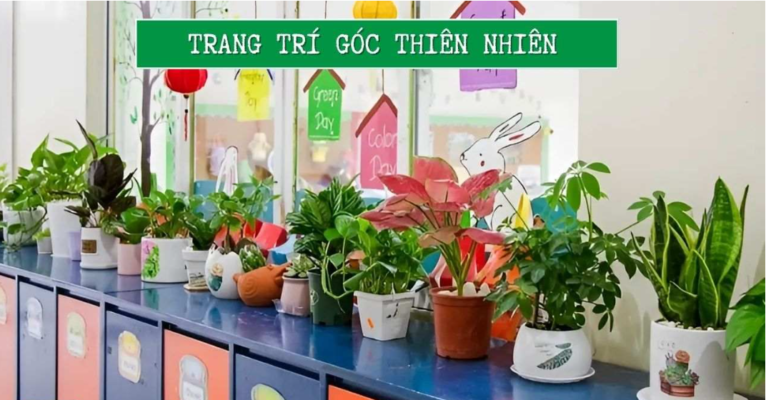 Góc trải nghiệm mầm non ngoài trời cho bé 3 tuổi: khám phá thế giới xung quanh 4 góc trải nghiệm mầm non ngoài trời